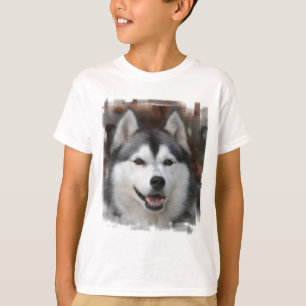 Husky hundtröja t-shirt