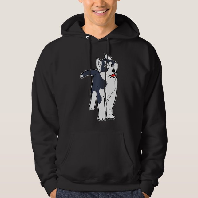 Husky Husky Owner Hoodie (Framsida)