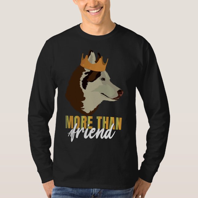 Husky Husky Owner Husky Husky Heartbea Siberi T Shirt (Framsida)