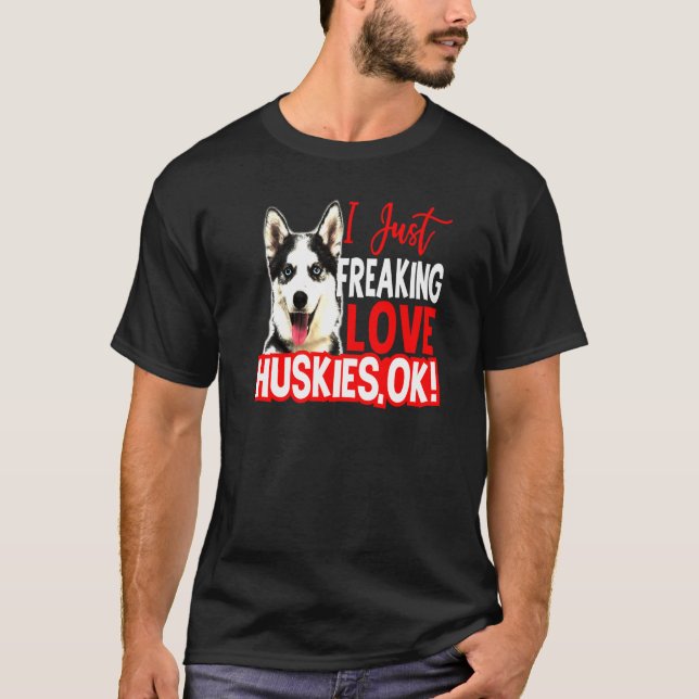Husky Husky T Shirt (Framsida)