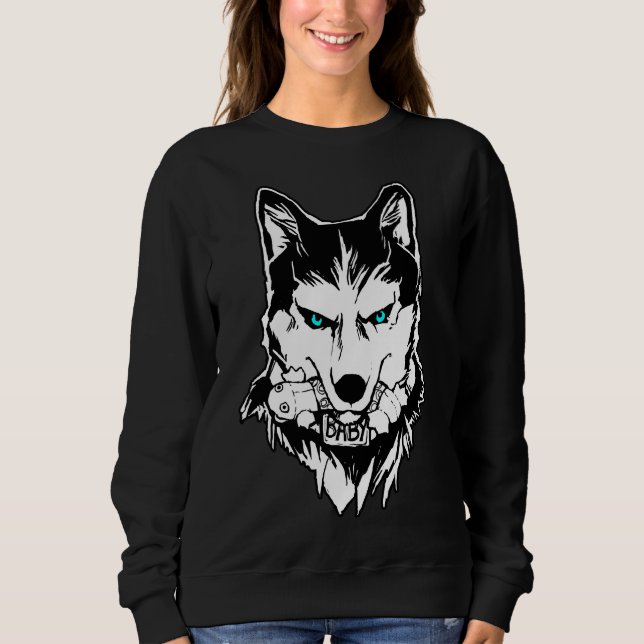Husky Husky Varg T Shirt (Framsida)