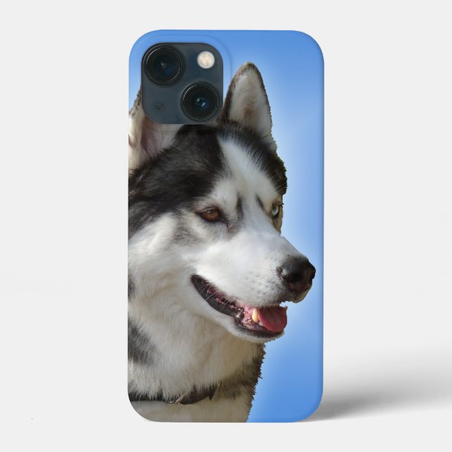 Husky iPhone 6 fodral Siberian husky Malamute Case (Baksida)