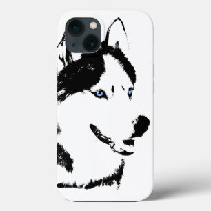 Husky iPhone-fodral Siberian Husky Malamute-fodral