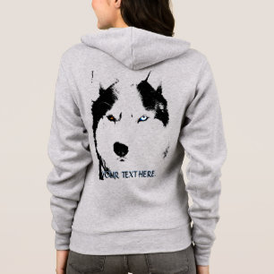 Husky Jacka Women's Sled Hund Personlig Jacka Tee Shirt