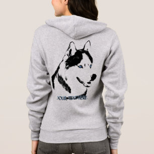 Husky Jacka Women's Sled Hund Personlig Jacka Tröja