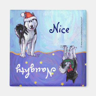Husky jul magnet