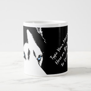 Husky Jumbo Mugg Siberian husky Kopp Personlig