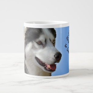 Husky Jumbo Mugg Siberian husky Kopp Personlig