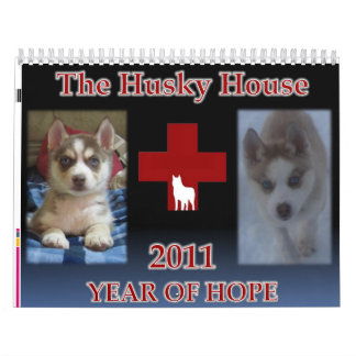 Husky kalender för hus 2011