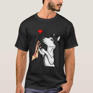 Husky Kärlek Cute Hund Girls Women T Shirt