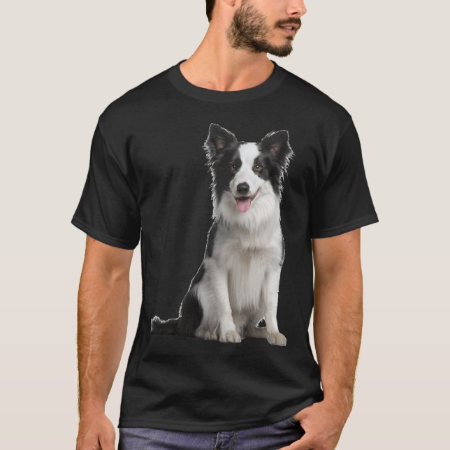 Husky Kärlek T Shirt (Framsida)