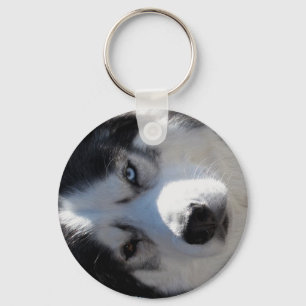 Husky Keychain Siberian husky / Malamute Gifts Nyckelring