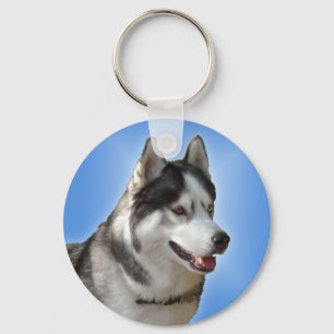 Husky Keychain Siberian husky Malamute Hund Gifts Nyckelring