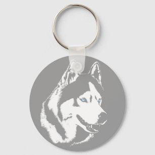 Husky Keychain Siberian husky Malamute Hund Gifts Nyckelring