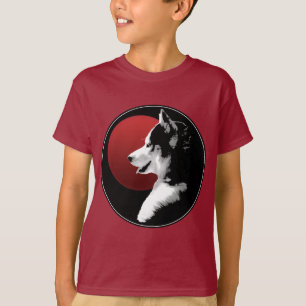Husky Kid T-shirts Sled Dog Kid Husky Tröja
