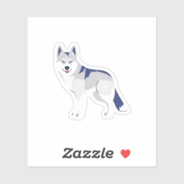 Husky Klistermärken (Ark)