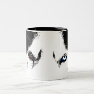 Husky kopp för siberian husky för coola för