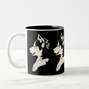 Husky kopp för siberian husky för coola för
