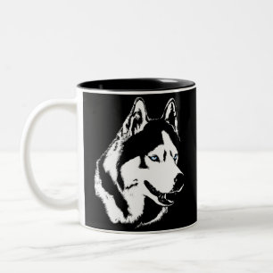 Husky kopp för siberian husky för coola för