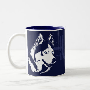 Husky kopp för siberian husky för coola för