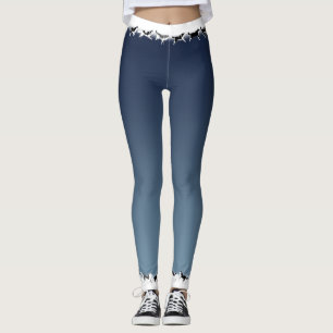 Husky Leggings Husky Malamute Hund Legging Byxor