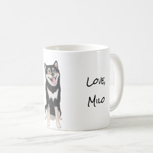 Husky/Malamute Hund Kaffemugg