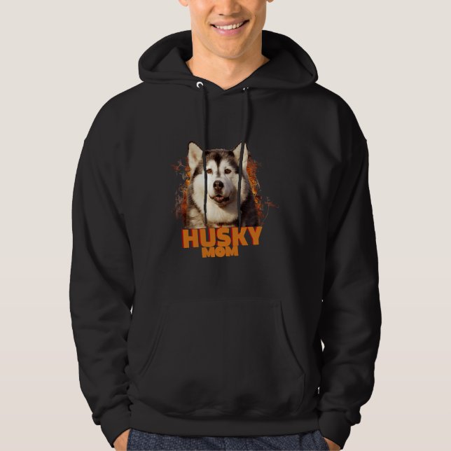 Husky Mamma Essential Hoodie (Framsida)
