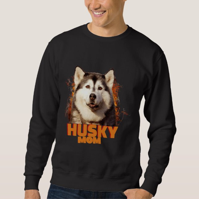 Husky Mamma Essential Lång Ärmad Tröja (Framsida)