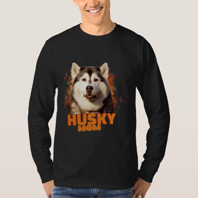 Husky Mamma Essential T Shirt (Framsida)