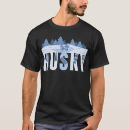 Husky Mamma Funny Husky Mamma Design T-shirt
