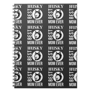 Husky Mamma, Hund, Mamma, Husky Gift Anteckningsbok