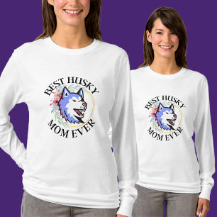 Husky Mamma, Hund, Mamma, Husky Gift T Shirt
