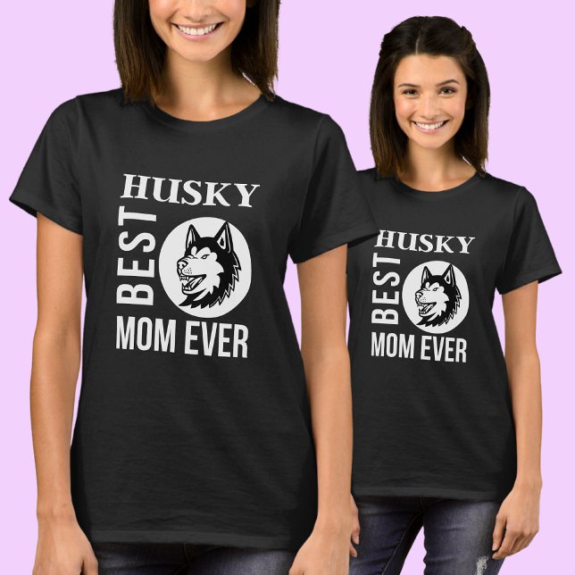 Husky Mamma, Hund, Mamma, Husky Gift T Shirt (Skapare uppladdad)