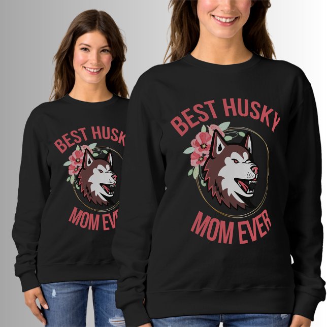 Husky Mamma, Hund, Mamma, Husky Gift T Shirt (Skapare uppladdad)