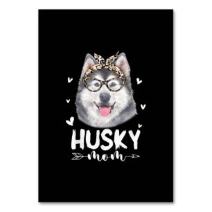 Husky Mamma Hundälskare Gift Mor Dag Gift Bordsnummer