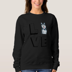 Husky Mamma I Kärlek Mitt Siberian husky Kärlek T Shirt