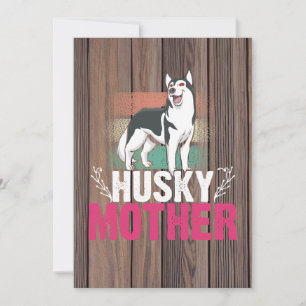 Husky Mamma Kärlek: Firar Troskap och Band Julkort