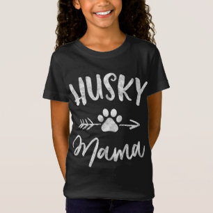 Husky Mamma Siberian husky Älskare Owner Gifts Hun T Shirt