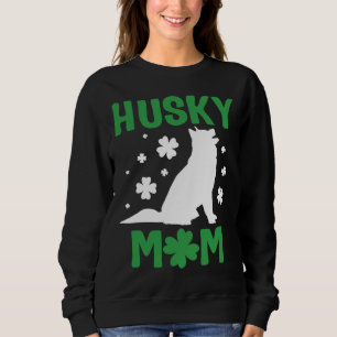 Husky Mamma Siberian husky Mamma St patricks day H T Shirt
