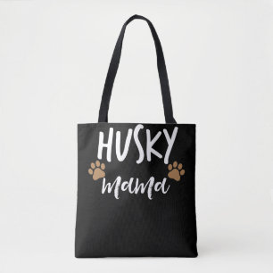 Husky Mamma Siberian husky Mor Hund älskare Gift Tygkasse