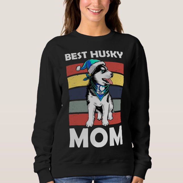 Husky Mamma T Shirt (Framsida)