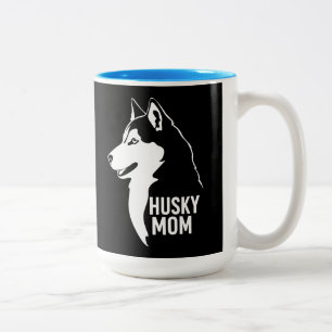 Husky Mamma Två-Tonad Mugg