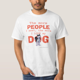 Husky mer folk, kärlekhund tröja
