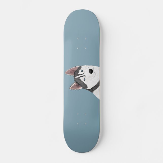 Husky Mini Skateboard Bräda 18,5 Cm (Framsida)