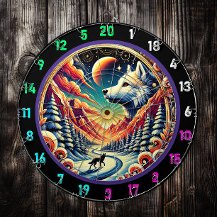 Husky Mountain Aura Wall Decor Darttavla