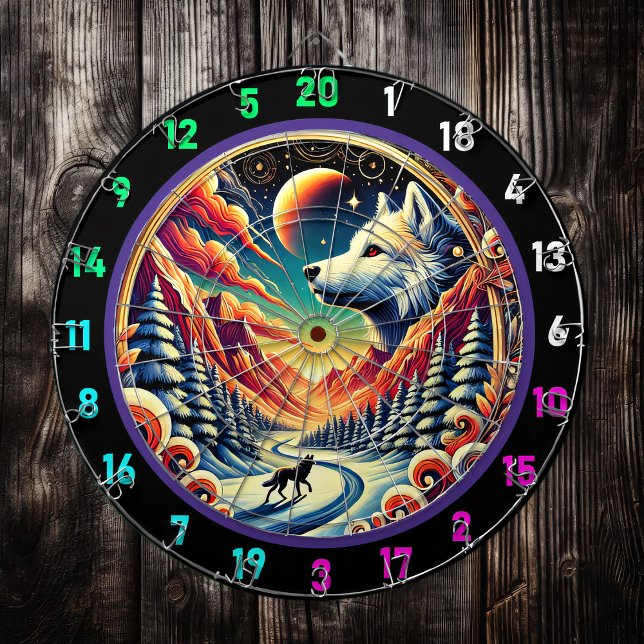 Husky Mountain Aura Wall Decor Darttavla (Skapare uppladdad)