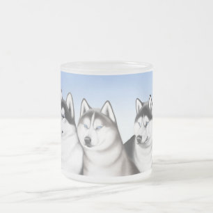 Husky mugg för Siberian Malamute