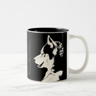 Husky Mugg Kaffekopp Cool Siberian Husky Kopp