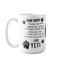 HUSKY MUGGPAPPA! KÄRT PAPPAhusdjurKAFFE