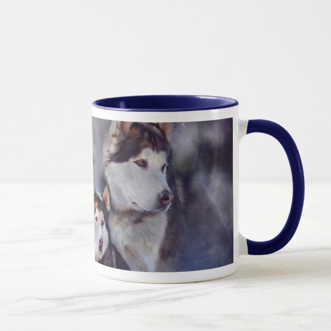 Husky - nattandemugg mugg (Höger)